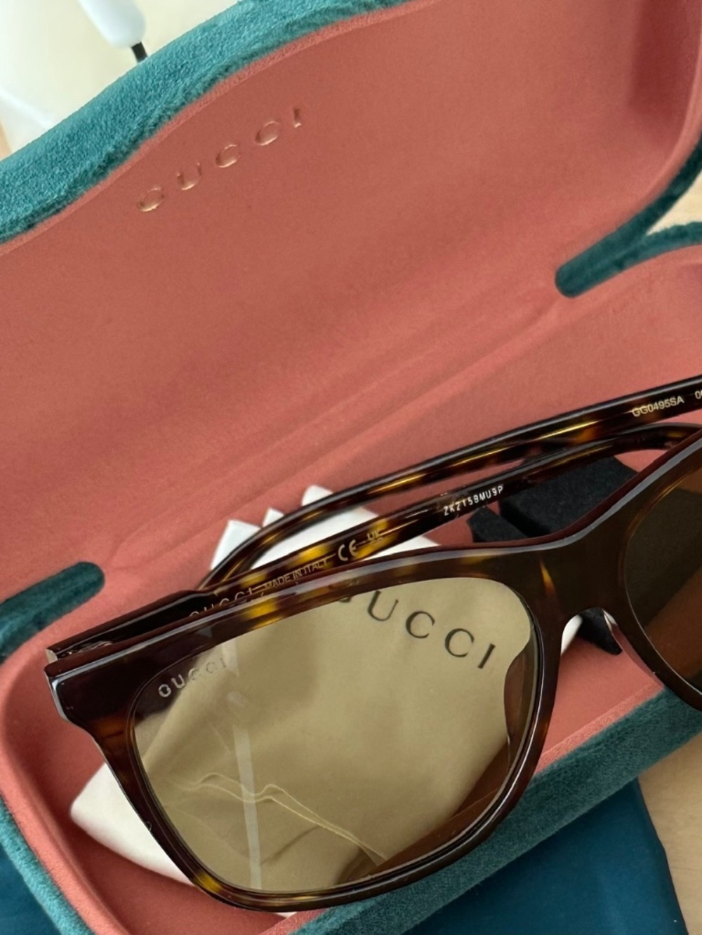 Gucci Havana Tortoise Shell Sunglasses